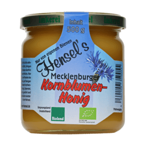 Hensel Imkerei_Kornblumen-Honig 500g